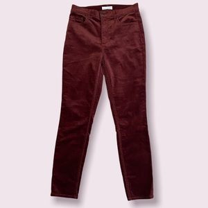 The Loft Soft Velvet Jeans